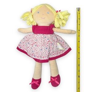 Maequitas Cherished Friends HomeGoods Plush Girl Baby Doll Blonde Floral Dress